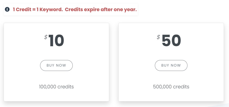 Keywords Everywhere plugin paid plan