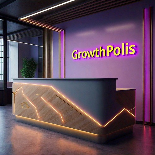 growthpolis pune office reception Growthpolis Office