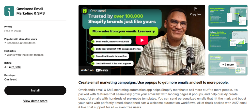 Omnisend - Email Marketing & SMS