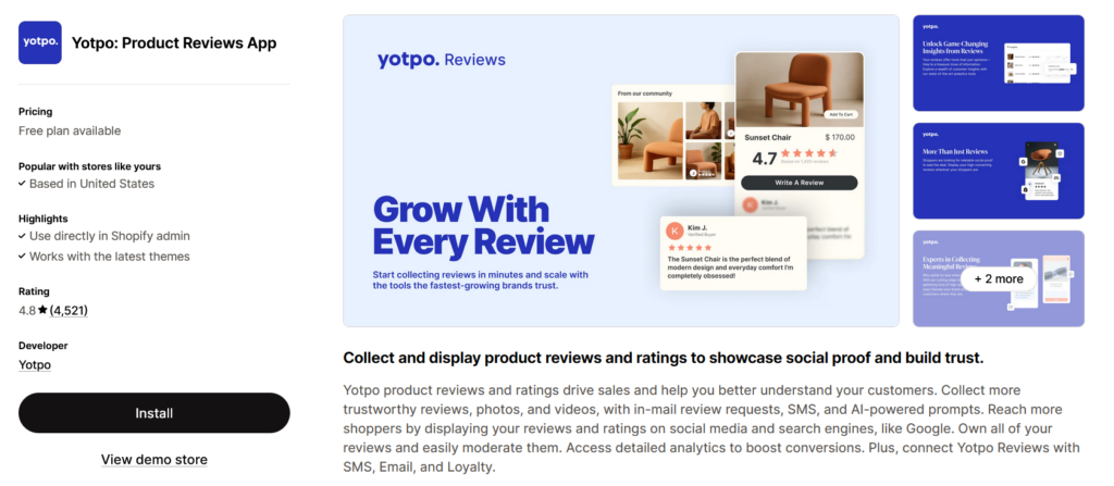 Yotpo Product Reviews