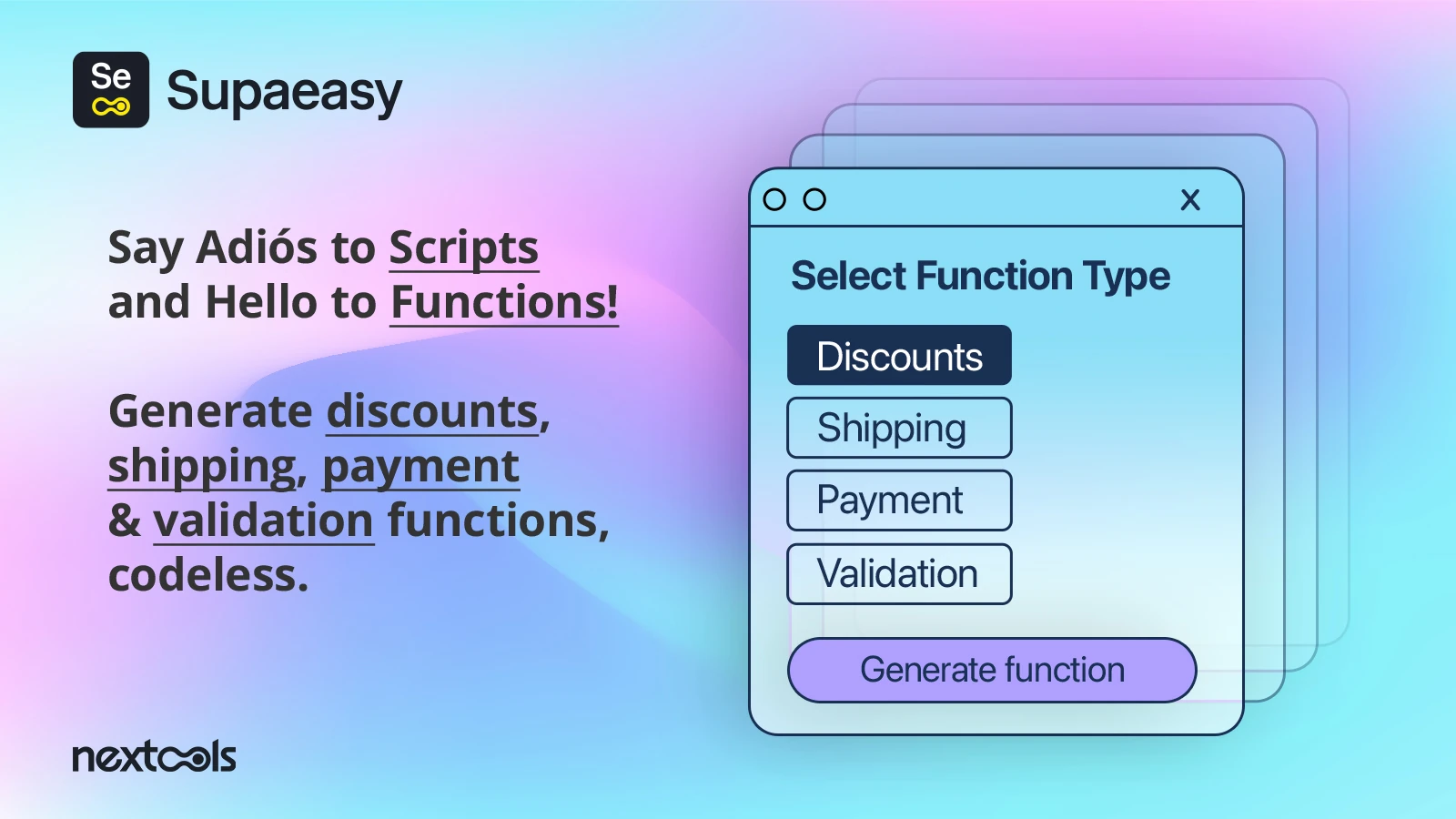 SupaEasy: AI Functions creator SupaEasy: AI Functions creator