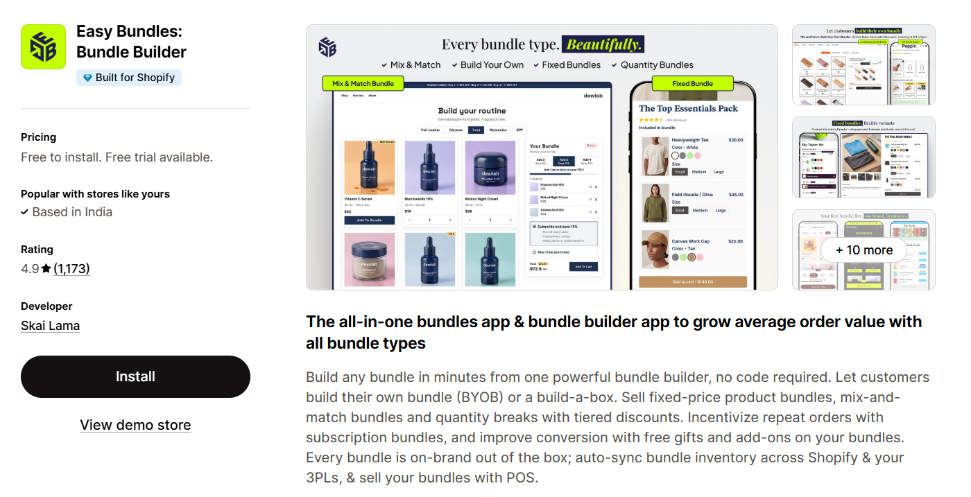 EB | Easy Bundlers: Bundle Builder EB | Easy Bundlers: Bundle Builder App