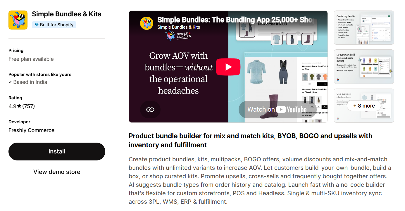 Simple Bundles & Kits Simple Bundles & Kits