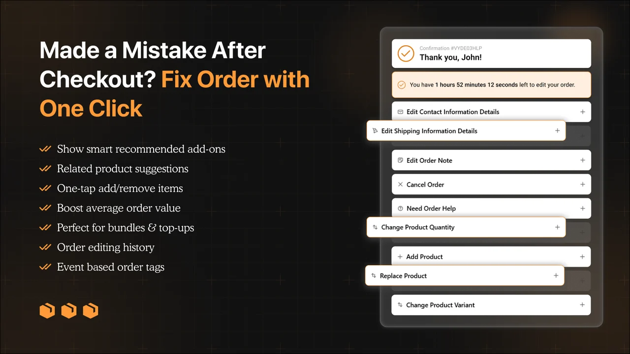 LEO Order Editing & Upsell