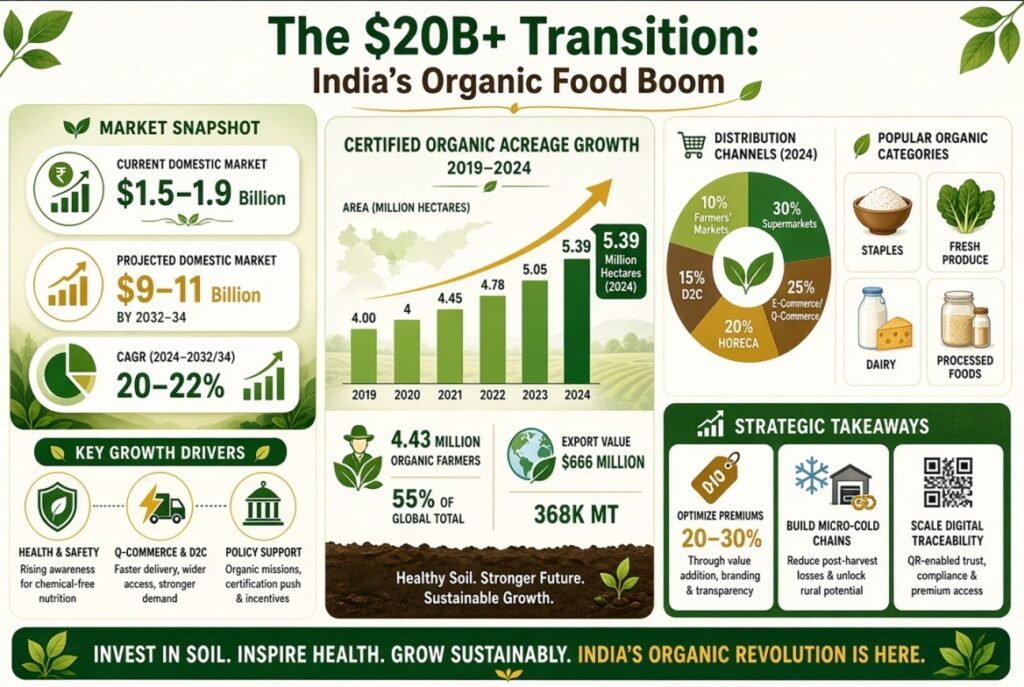organic food market size in india organic food market size in india